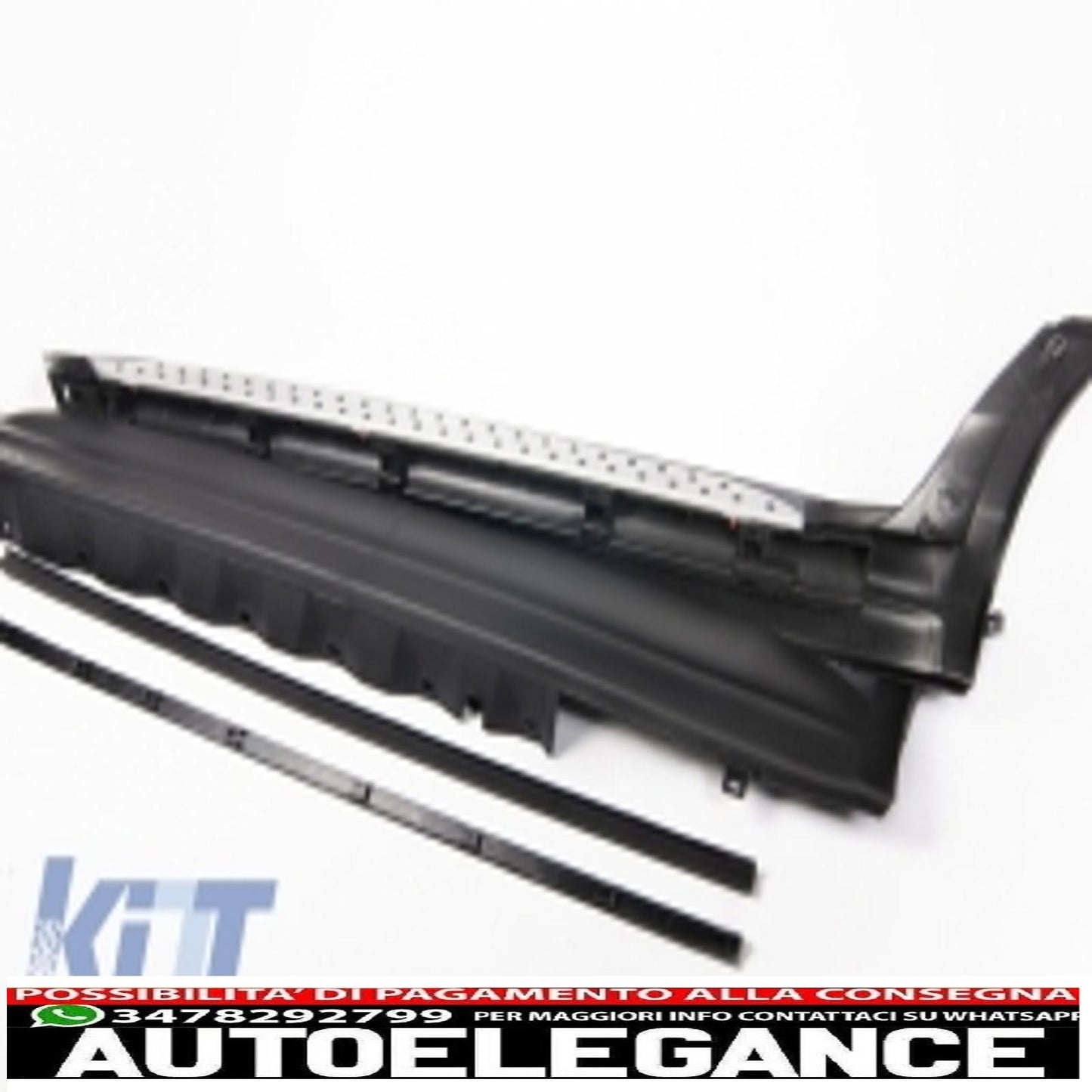 parafanghi passaruota adatti per bmw x3 e83 lci (2006-2010) con pedane laterali