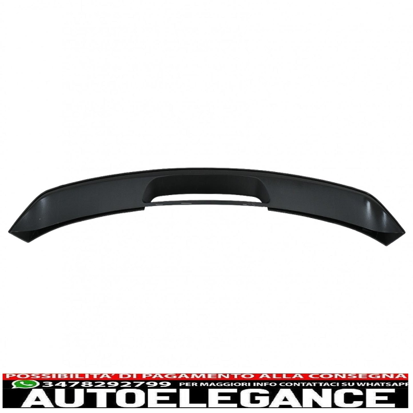 alettone spoiler aggiuntivo sul tetto adatto per vw polo 6r 6c (2009-2017) pianoforte nero AUTOELEGANCERICAMBI