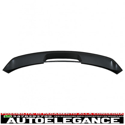 alettone spoiler aggiuntivo sul tetto adatto per vw polo 6r 6c (2009-2017) pianoforte nero AUTOELEGANCERICAMBI