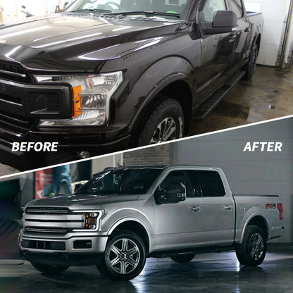 Fari per proiettori a LED e fanali posteriori a LED completi per Ford F150 2018-2020 (non adatto per Ford F-150 Raptor 2017-2020)
