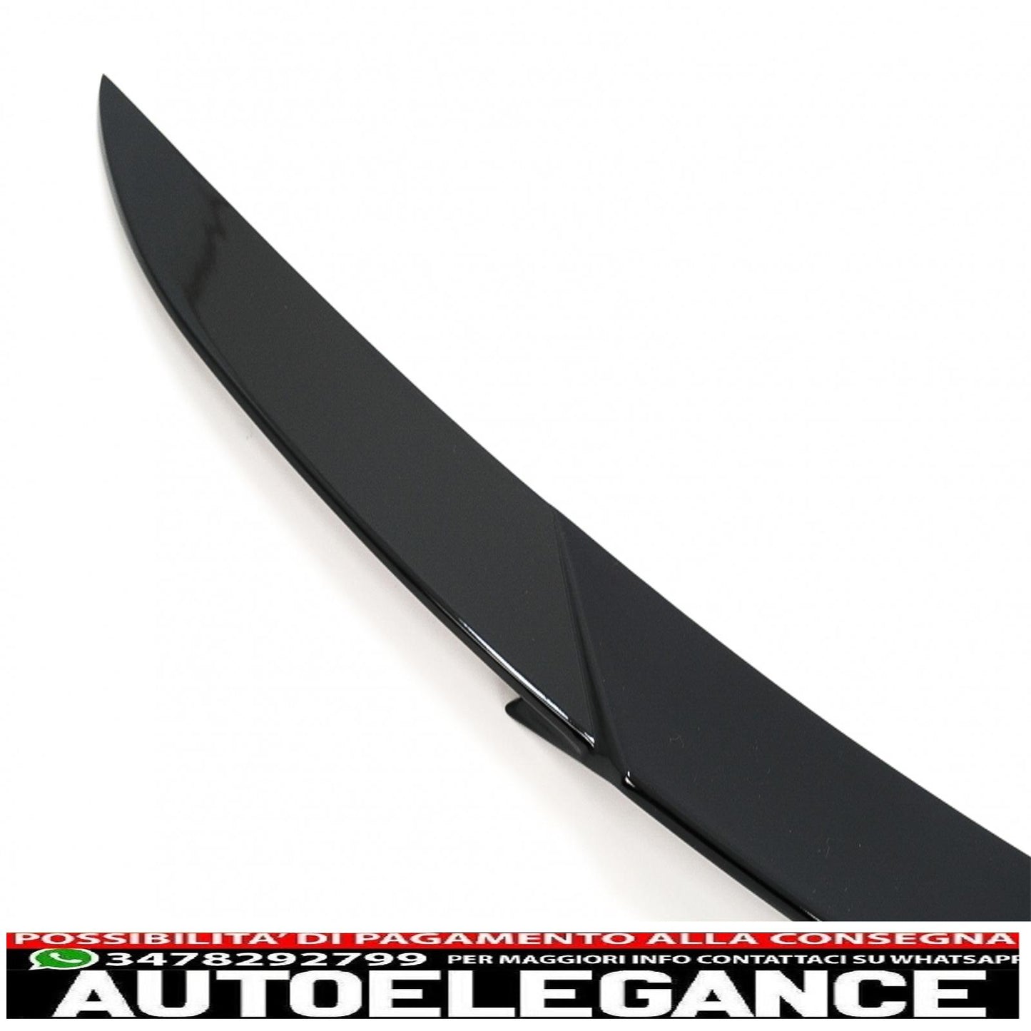 Boot Spoiler Suitable for Mercedes C-Class W206 Limousine (2021 onwards) Piano Black