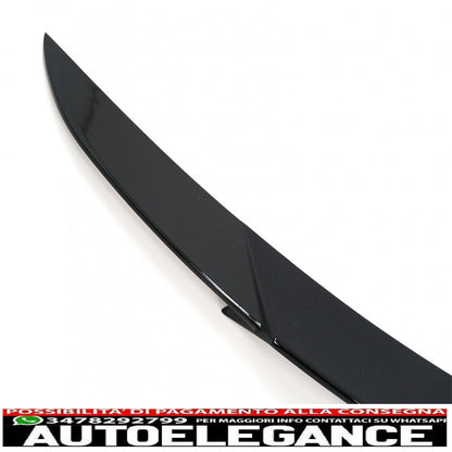 Boot Spoiler Suitable for Mercedes C-Class W206 Limousine (2021 onwards) Piano Black