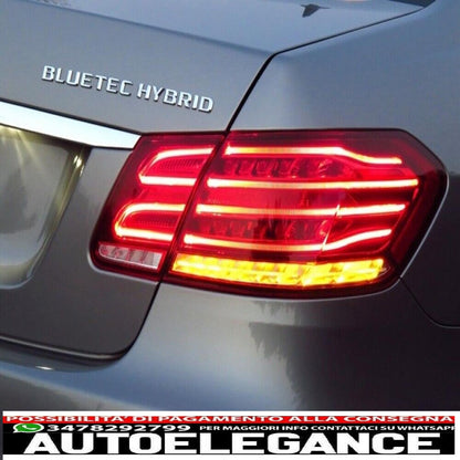 Fanali Posteriori LED per Mercedes Classe E W212 09-13 Trasformazione Facelift Design Rosso Cl-mostra il titolo originaleTesto originaleLED fanali posteriori per Mercedes Classe E W212 09-13 Conversione Facelift Design Rosso Kl