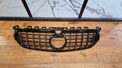 ART.1481 GRIGLIA ADATTA PER MERCEDES CLASSE B W247 STANDARD LOOK GT CROMATA
