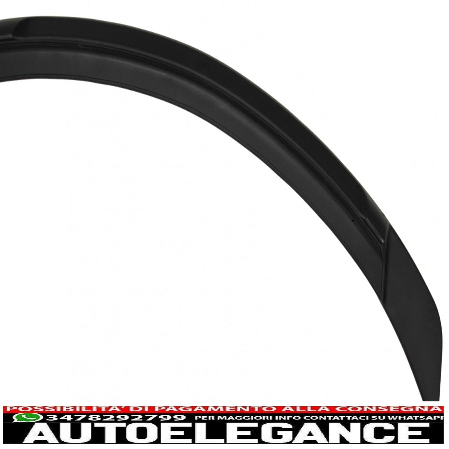 trunk spoiler suitable for mercedes c-class w205 (2014-2020) gts-design matt black 
