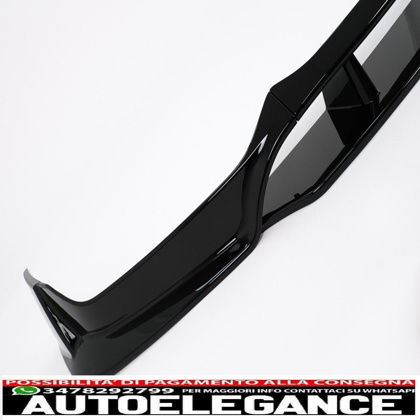 Bodykit aerodynamic body kit suitable for bmw x6 g06 (10.2019-03.2023) m-tech black knight design piano black