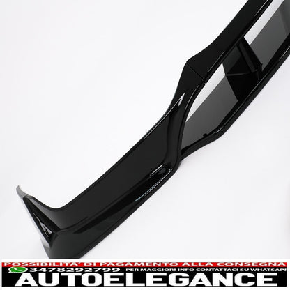 Bodykit aerodynamic body kit suitable for bmw x6 g06 (10.2019-03.2023) m-tech black knight design piano black