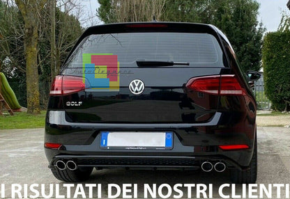 DIFFUSORE SOTTO PARAURTI VW GOLF VII 7.5 2016+ ESTRATTORE POSTERIORE R20