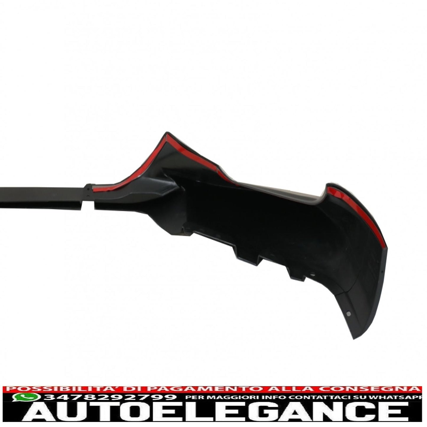 Front Bumper Spoiler Suitable for BMW 5 Series G30 G31 Sedan Touring (2017-up) M5 Design Black