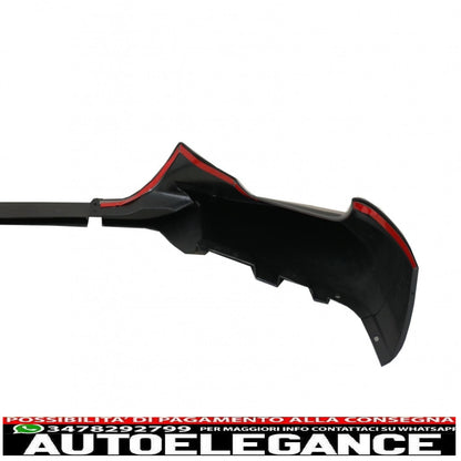 Front Bumper Spoiler Suitable for BMW 5 Series G30 G31 Sedan Touring (2017-up) M5 Design Black