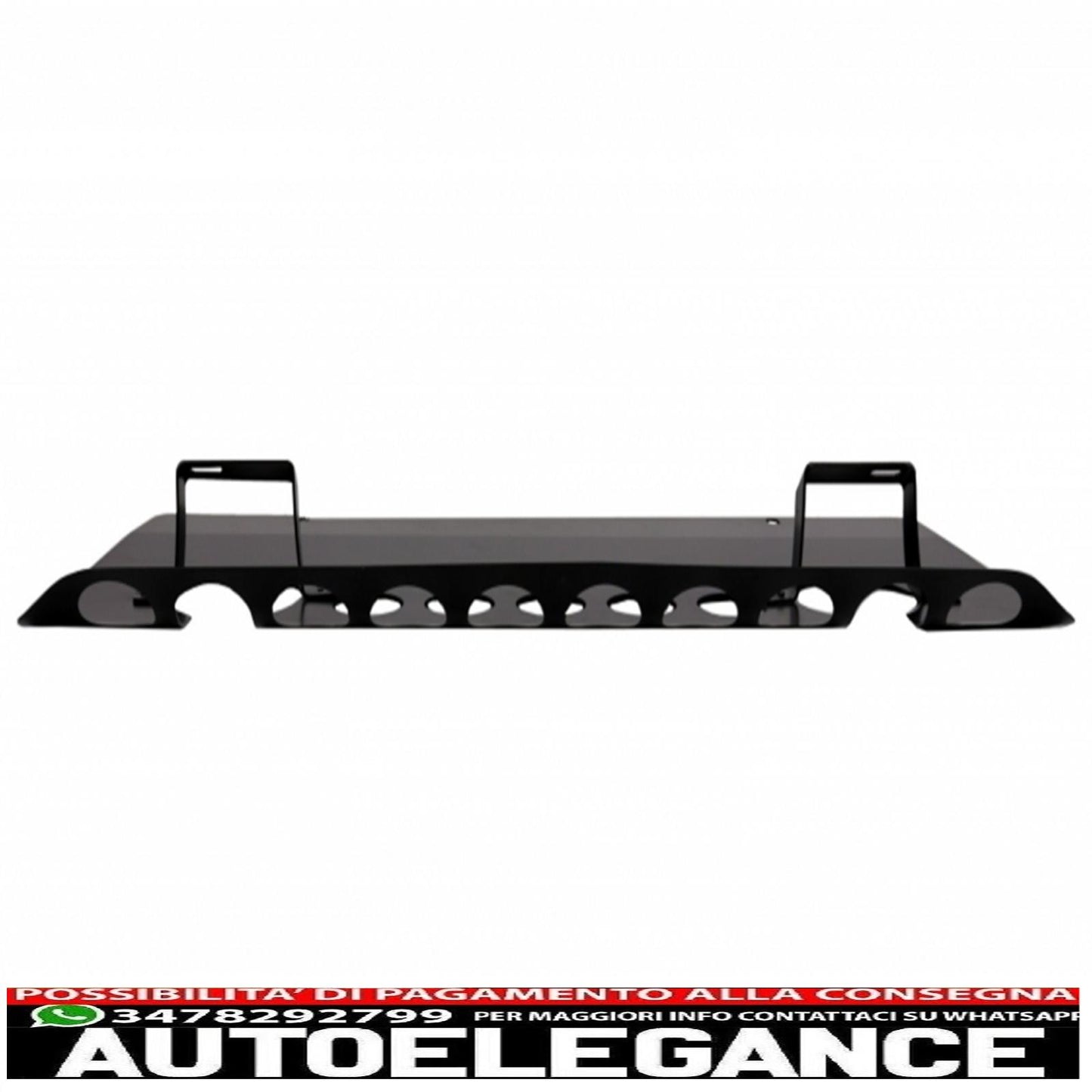 Front bumper skid plate off road spoiler led drl extension suitable for mercedes g class w463 (1989-2016)