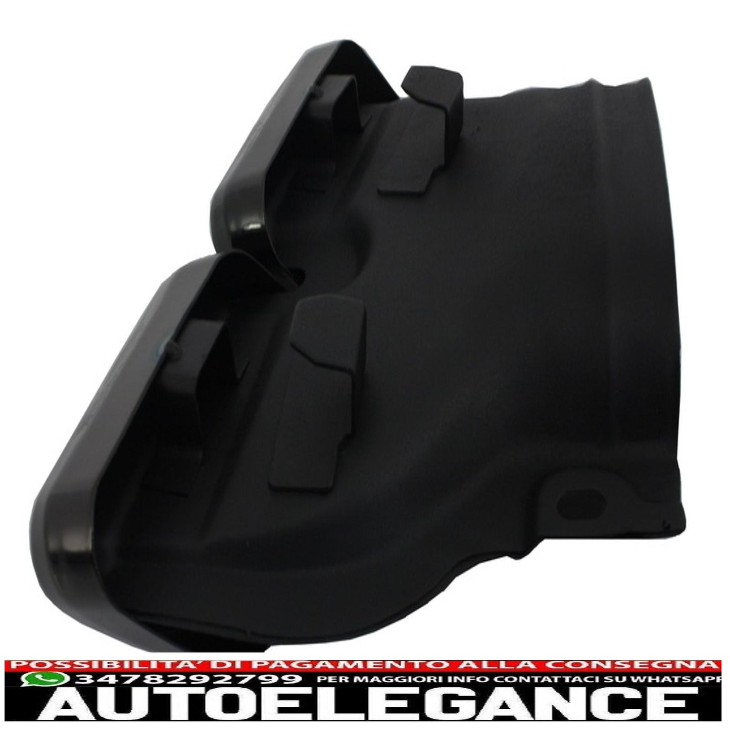 diffusore paraurti posteriore adatto per mercedes classe c w205 s205 (2014-2020) design c63 con terminali di scarico neri solo per pacchetto sportivo