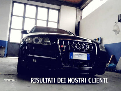 GRIGLIA ADATTA PER AUDI A6 4F 2004-2011 AVANT BERLINA CALANDRA LOOK S6