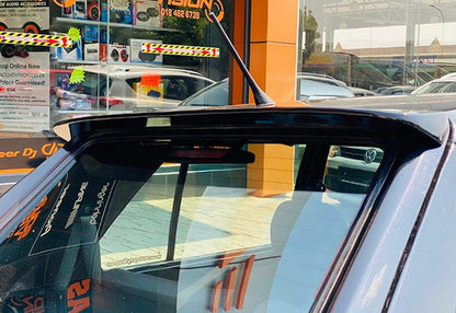 SPOILER TETTO ADATTO PER VW GOLF MK1 1974-1985 LOOK RLINE GTI NERO LUCIDO
