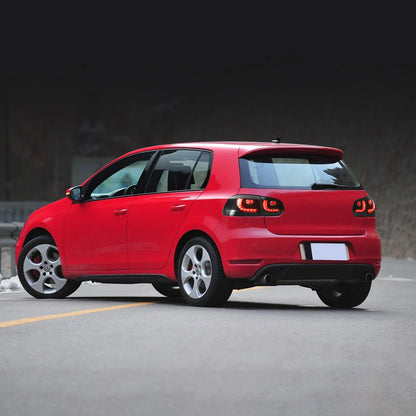 Fari con occhi demoniaci e fanali posteriori per Volkswagen Golf 6 MK6 2008-2013 (NON ADATTO a Golf GTI e GTR)