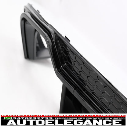 Diffusore d'aria per mantovana paraurti posteriore adatto per audi a5 f5 s-line (2017-2019) design rs5