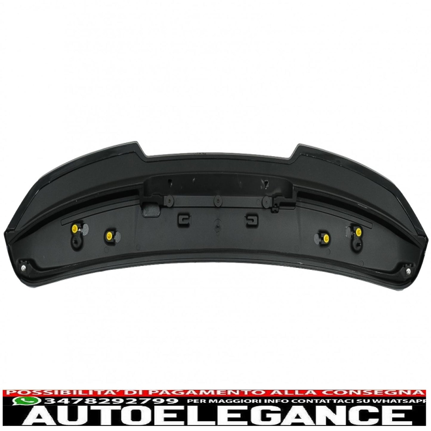 roof spoiler suitable for audi a6 avant facelift 4g c7 (2015-2018) piano black