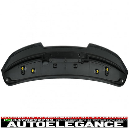 roof spoiler suitable for audi a6 avant facelift 4g c7 (2015-2018) piano black