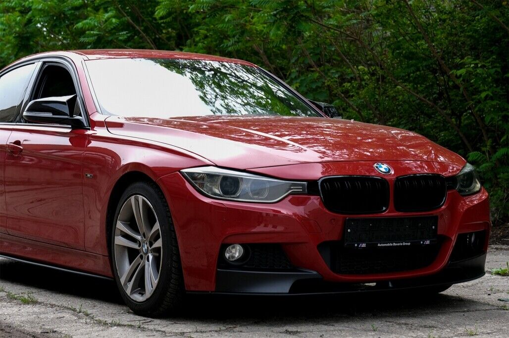 SOTTO PARAURTI ADATTO PER BMW SERIE 3 F30 F31 M PERFORMANCE LOOK NERO OPACO