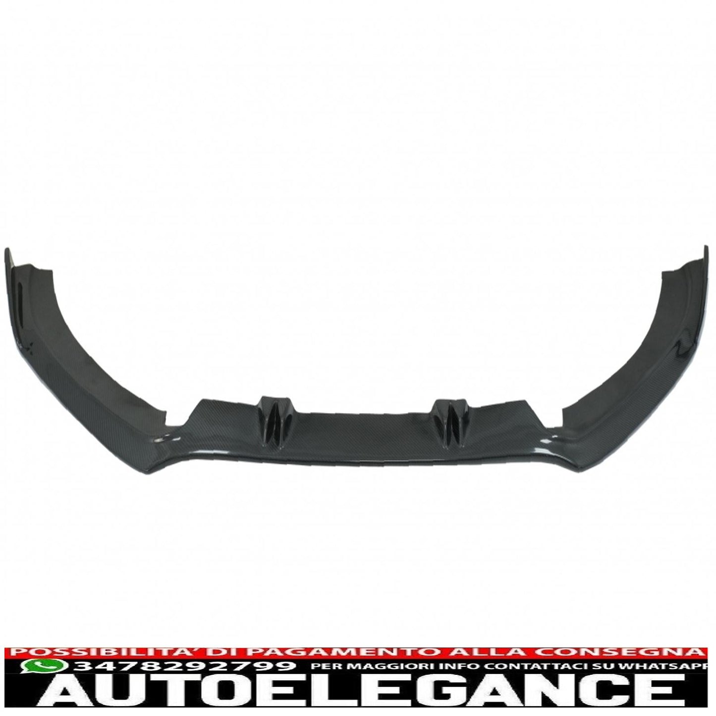 front bumper with additional spoiler suitable for audi a6 c7 4g (2011-2015) rs6 design 
