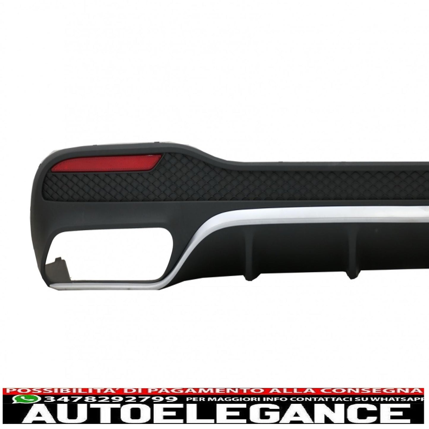 complete body kit suitable for mercedes gle w166 suv (2015-2018) black chrome