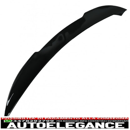 Trunk Spoiler Suitable for BMW 3 Series G20 (2019-up) Piano Black 