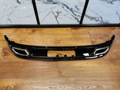 DIFFUSER SUITABLE FOR VW GOLF 7.5 2017-2020 LOOK RLINE GLOSS BLACK 