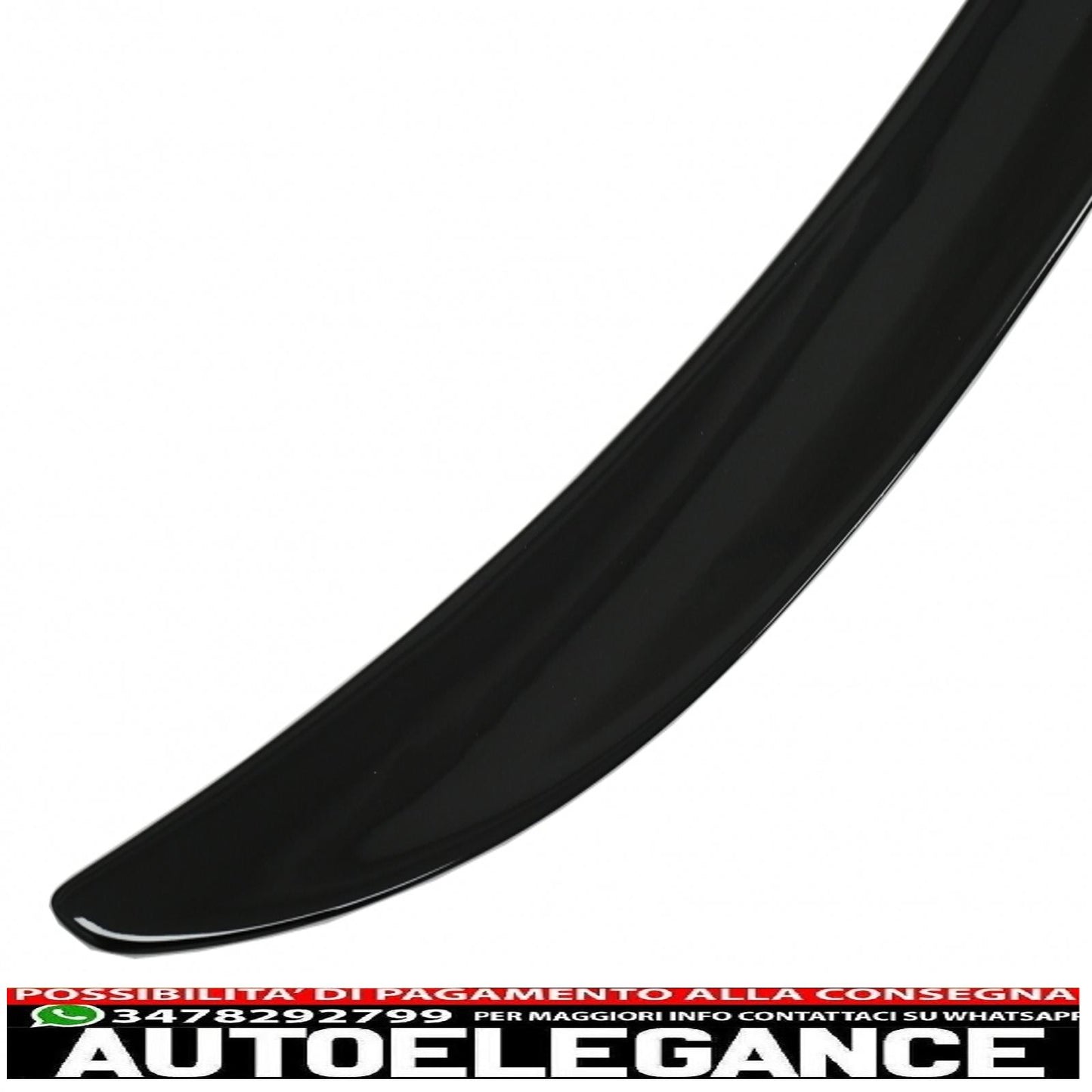 Trunk Spoiler Suitable for BMW 5 Series F10 (2010-2017) M Design Piano Black