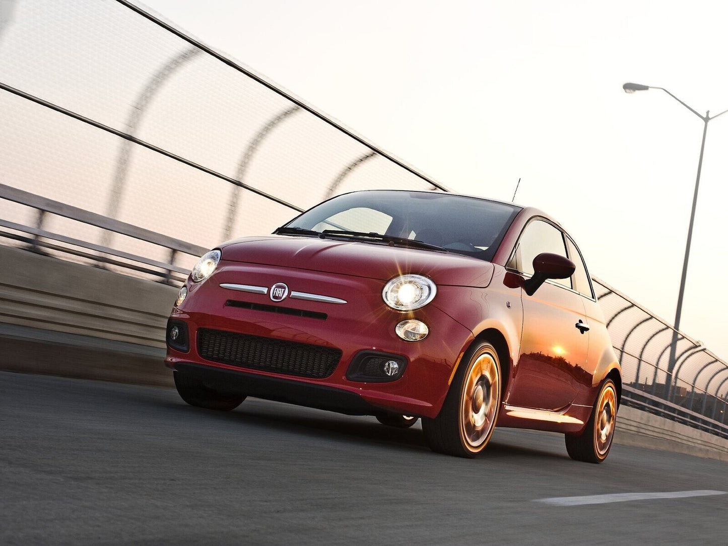 MINIGONNE ADATTE PER FIAT 500 LOOK S SPORT GREZZE LOOK SPORTIVE