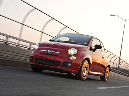 MINIGONNE ADATTE PER FIAT 500 LOOK S SPORT GREZZE LOOK SPORTIVE