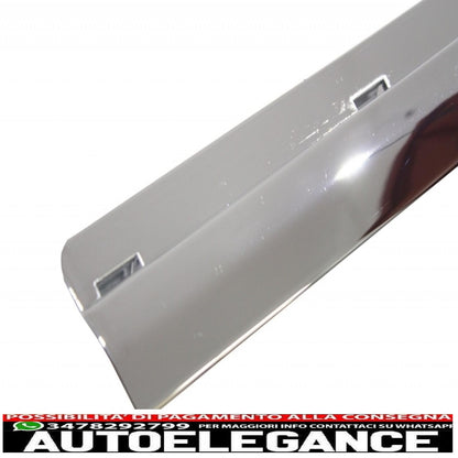 spoiler sul tetto con kit portellone posteriore cromato adatto per range rover sport l320 (2005-2009) design autobiografia