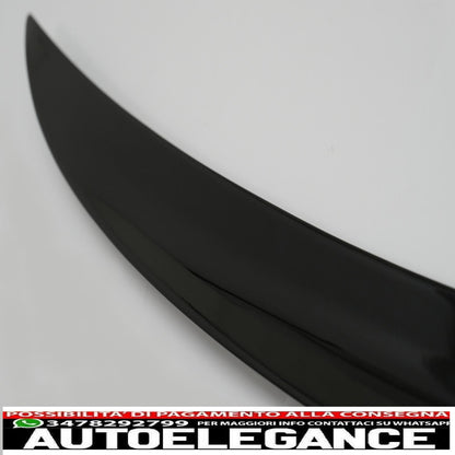 trunk spoiler suitable for bmw 7 series g12 (2015-02.2019) m sport design piano black