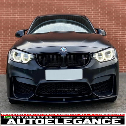 Front Bumper Spoiler Fit For BMW F80 MZ Sedan F82 MCH Coupe F83 MCH Cabrio (2014-2019) 