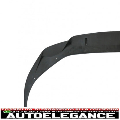 Labbro spoiler paraurti anteriore adatto per BMW Serie 7 G11 G12 LCI M Sport (02.2019-up) Piano Black