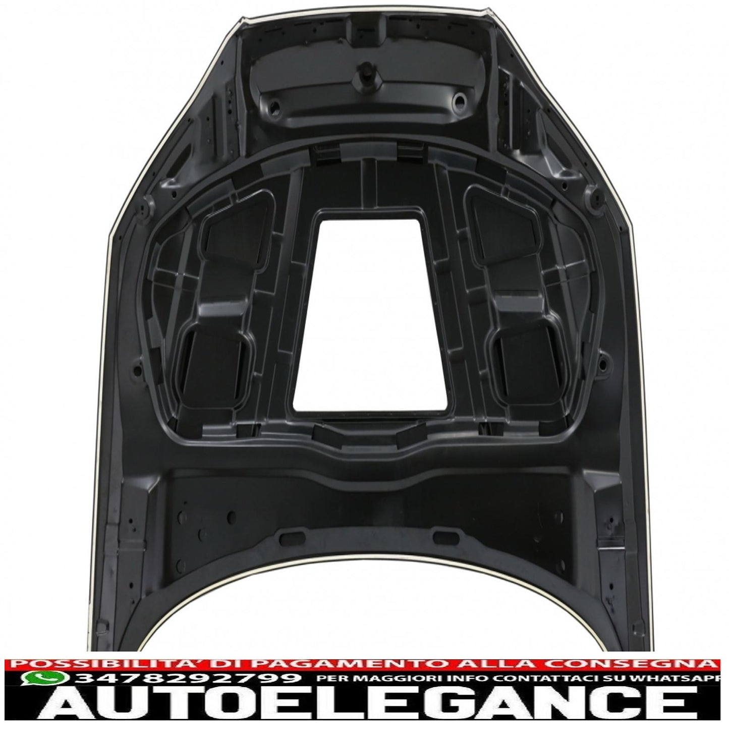cofano cofano con copertura motore adatto per audi a5 b9 (2016-2019) gt design AUTOELEGANCERICAMBI