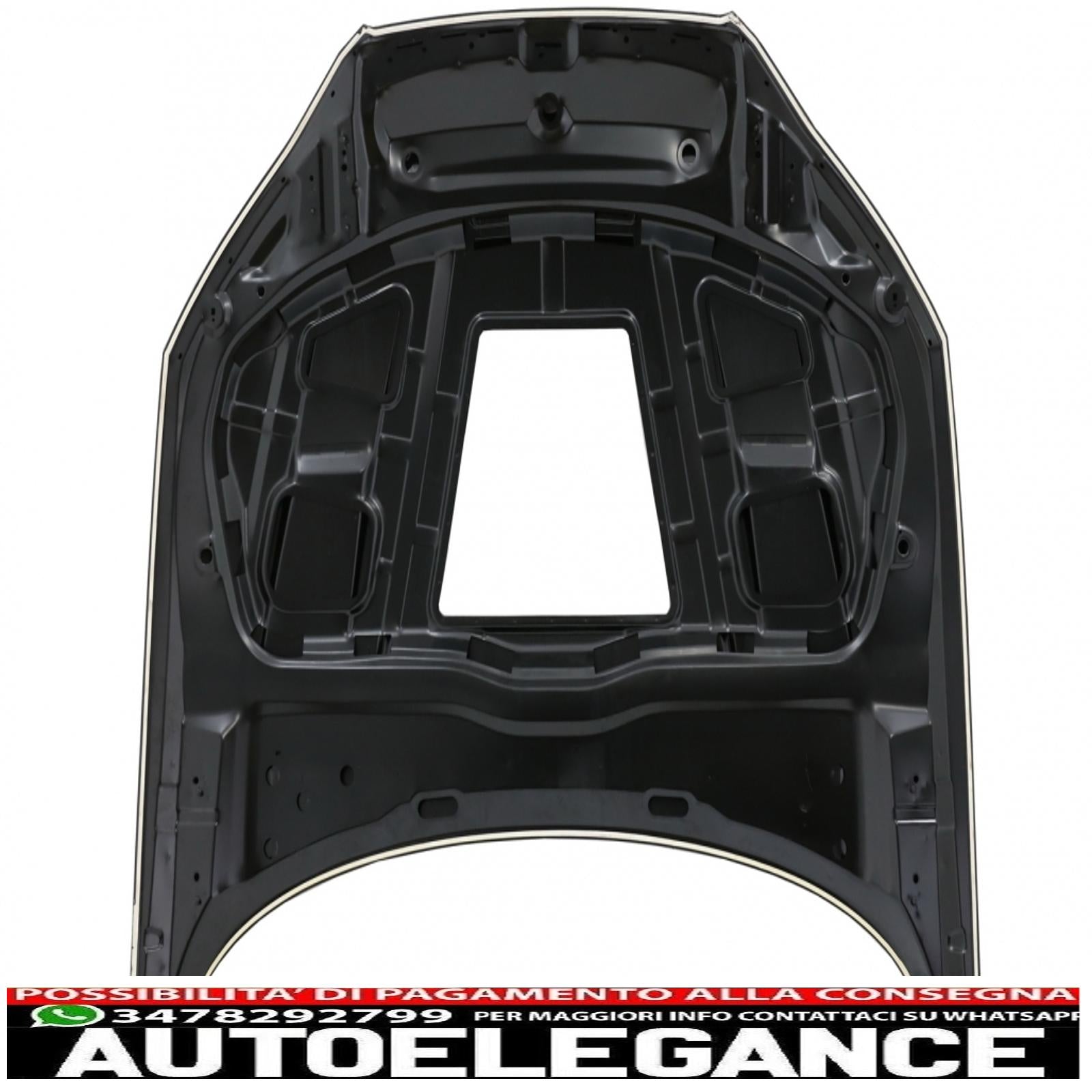 cofano cofano con copertura motore adatto per audi a5 b9 (2016-2019) gt design AUTOELEGANCERICAMBI