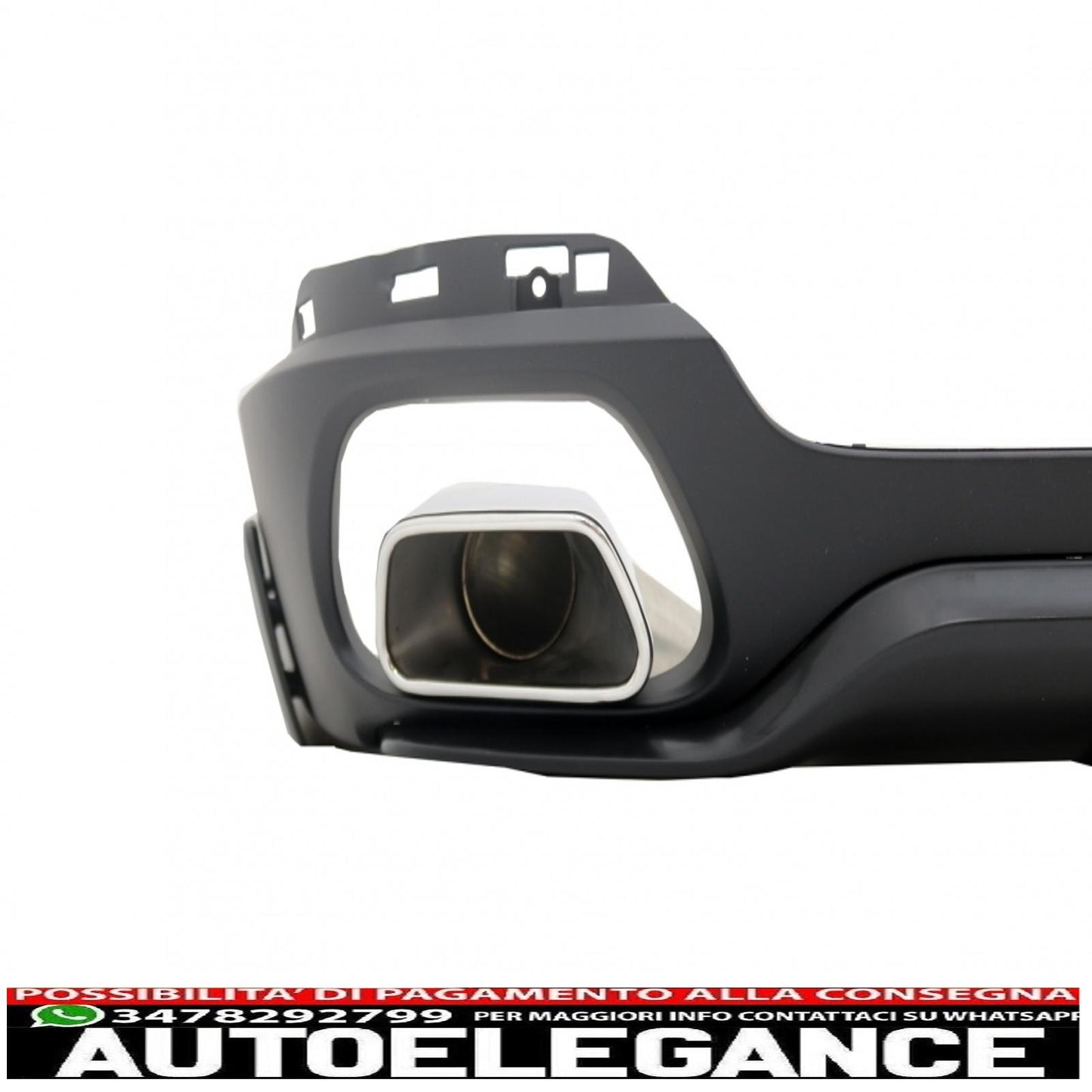 kit carrozzeria paraurti anteriore e diffusore d'aria adatto per BMW X5 F15 (2014-2018) pacchetto aerodinamico m design