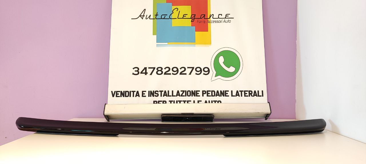 SPOILER ADATTO PER MERCEDES CLASSE E W211 BERLINA 2003-2008 NERO LUCIDO