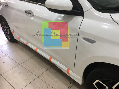 SKIRTS SUITABLE FOR FIAT TIPO HB SW SEDAN 2015+ RAW LOOK SPORT DESIGN 
