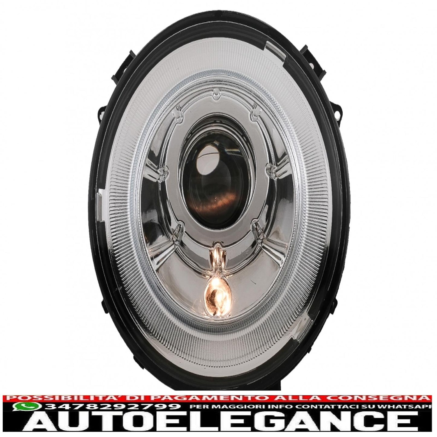 original look bi-xenon headlights suitable for mercedes g-class w463 (2005-2017) chrome 