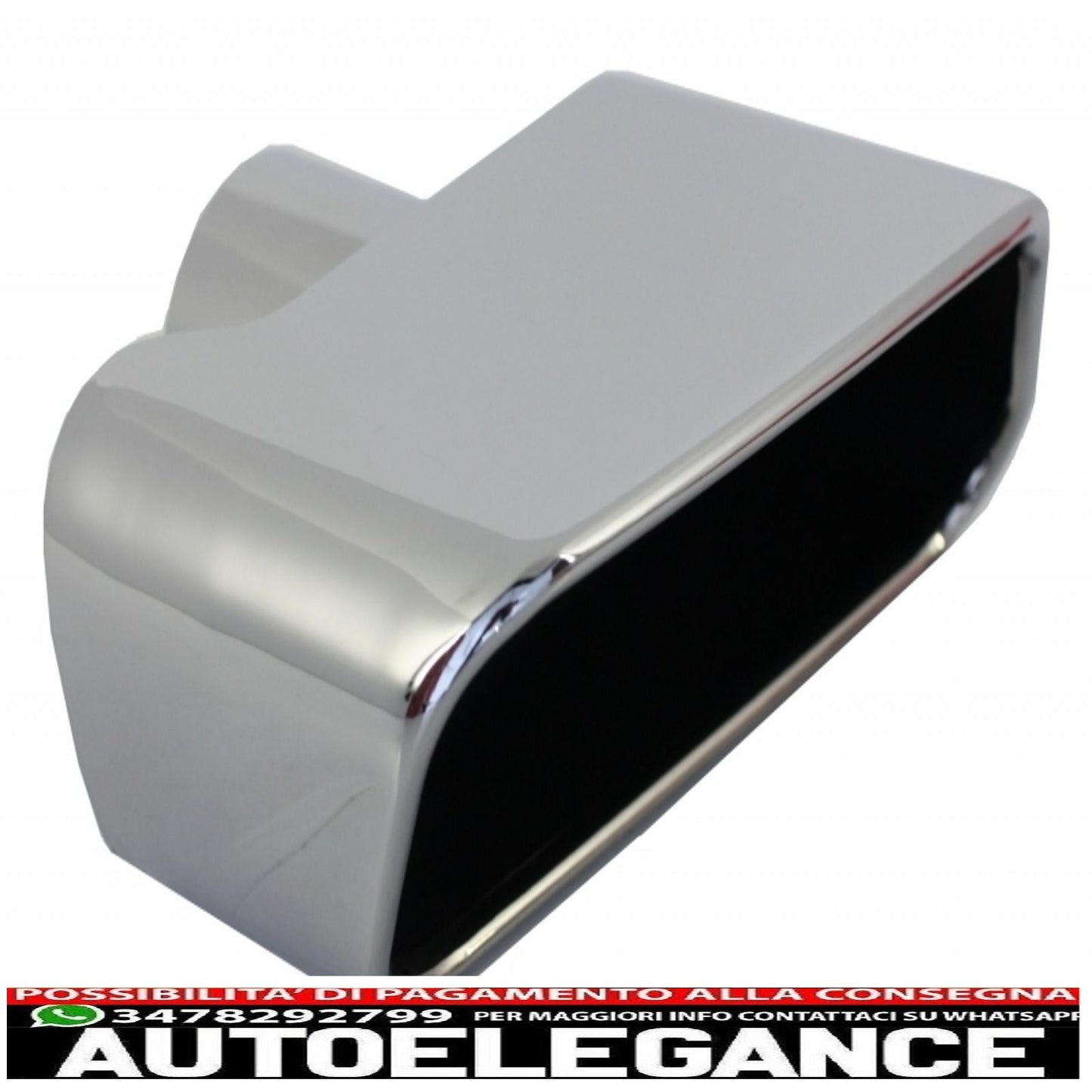 diffusore del paraurti posteriore adatto per BMW Serie 5 G30 G31 Limousine Touring (2017-up) con terminali di scarico m Performance Design