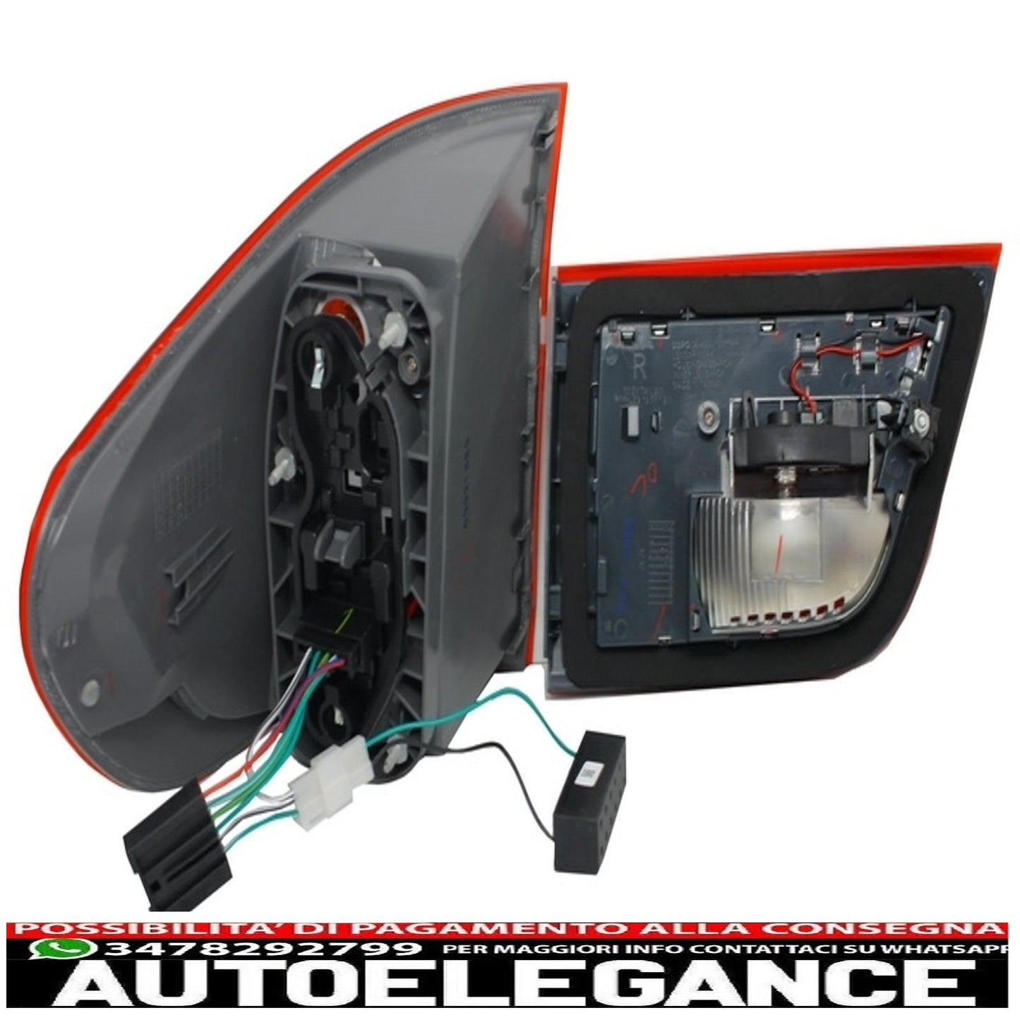 led rear lights suitable for bmw x5 e70 (2007-2010) light bar lci facelift design