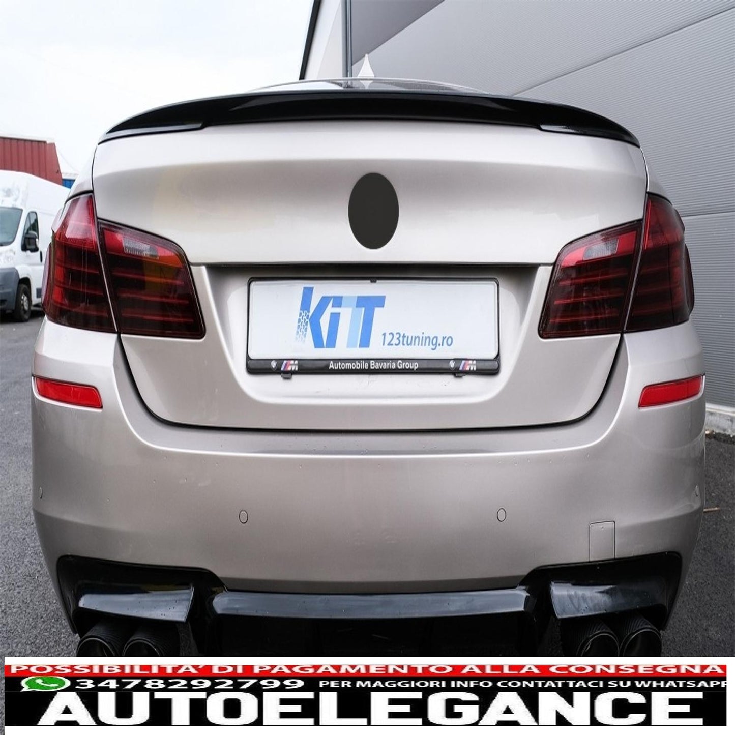 Double outlet air diffuser suitable for bmw 5 series f10 f11 (2011-2017) m design 