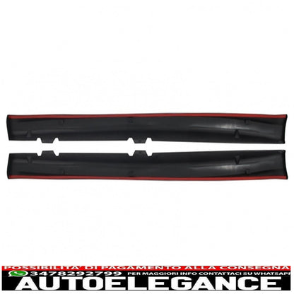 Paraurti posteriore con minigonne laterali adatto per vw golf vi (dal 2008 in poi) design r20