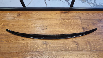 SPOILER BAGAGLIAIO ADATTO PER AUDI A4 B9 BERLINA 2016+ LOOK NERO DESIGN SPORTIVO