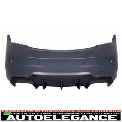 body kit suitable for mercedes c-class w204 (2007-2015) restyling c63 design with led rear lights 