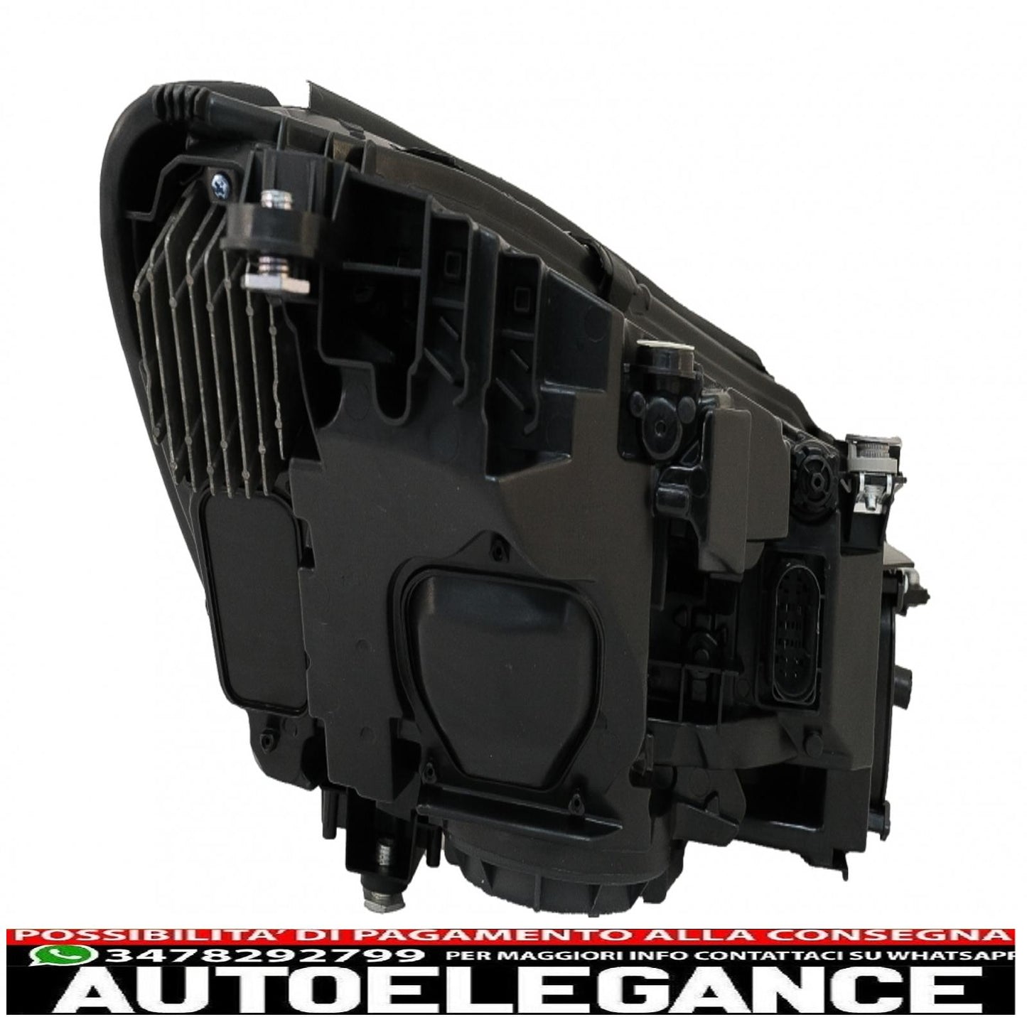 fari anteriori full led adatti per mercedes classe s w222 maybach x222 (2013-2017) look restyling