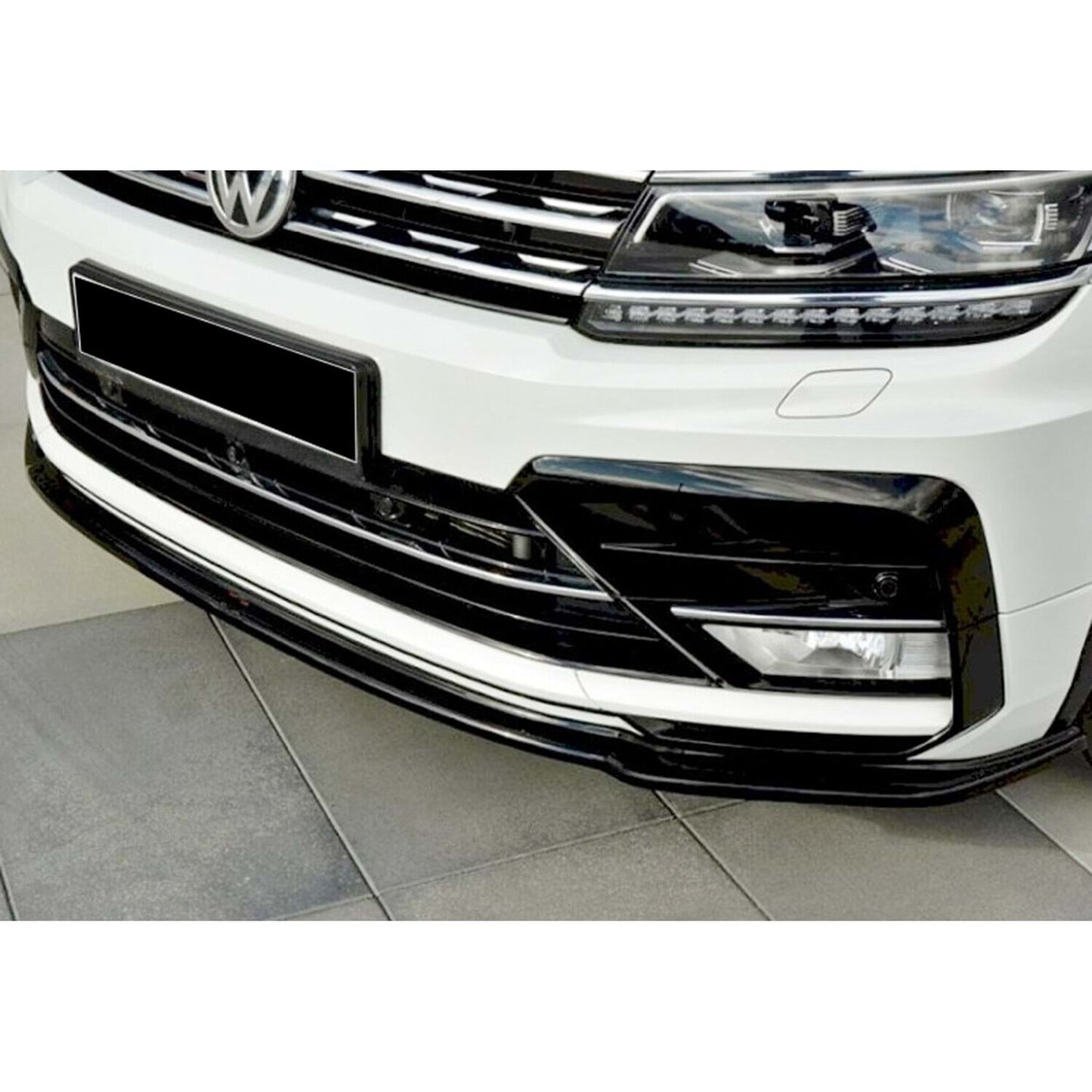 Splitter anteriore adatto per Volkswagen Tiguan MK2 R-Line 2015-2020