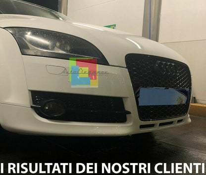 GLOSS BLACK FRONT GRILLE FOR AUDI TT 8J 2006-2014 RSTT 0051 CALANDRA