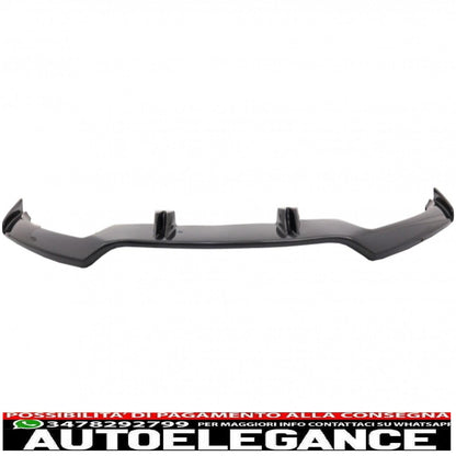 paraurti anteriore adatto per audi a5 8t pre restyling (2007-2011) con paraurti aggiuntivo spoiler labbro design rs5 vero carbonio